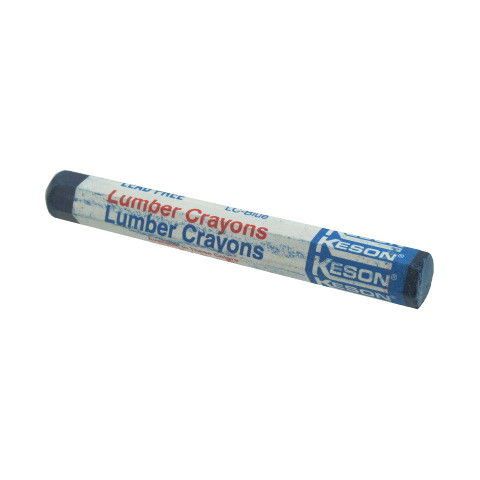 Blue Lumber Crayon