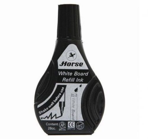 Horse Black color Pen Liquid Tint Refill Whiteboard ink 28 cc High Quality Cheap