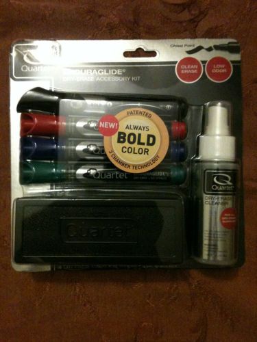 Quartet Enduraglide DRY ERASE Markers &amp; Accessory Kit