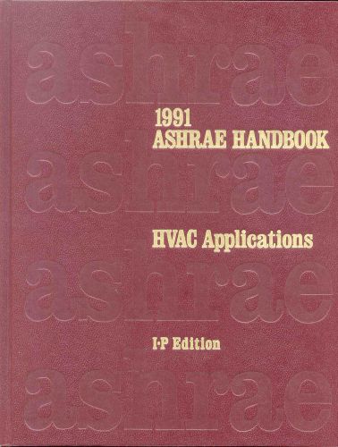 ASHRAE HANDBOOK - 1991