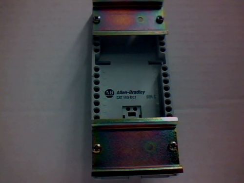 1-ALLEN BRADLEY DIN RAIL ADAPTER-CAT.140-DC1  SERIES C-NEW