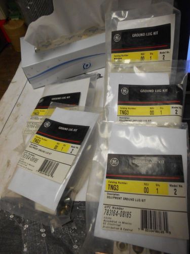 New general electric ground lug kit tng3 lot of 5 for sale