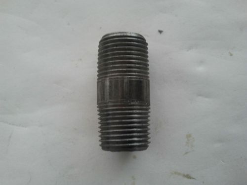 4 ~ new ~3/8 x 1-1/2”  nipple black steel schedule 40 welded steel for sale