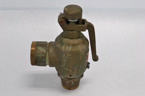 CONBRACO 29-602-10 SAFETY BRONZE 45PSI 1-1/2X2 IN 1129LB/HR RELIEF VALVE B271197