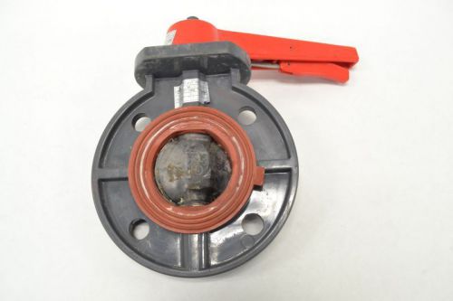 JP 80-3 UPVC 150PSI MANUAL FLANGED 3 IN BUTTERFLY VALVE B247985