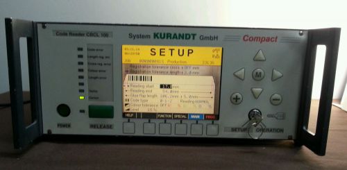 CBCL 100 Kurandt hhs BAR CODE READER  controller  bobst