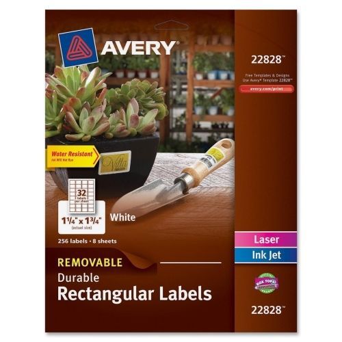 Avery durable multipurpose label - 1.25&#034; width x 1.75&#034; length - 320 / pk for sale