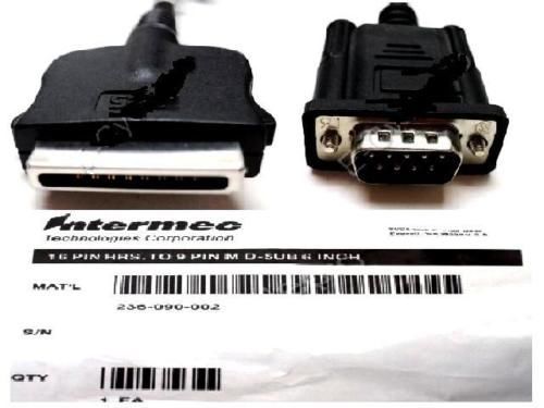 INTERMEC 236-090-002 16 pin HRS to 9 PIN M CN2 Adapter