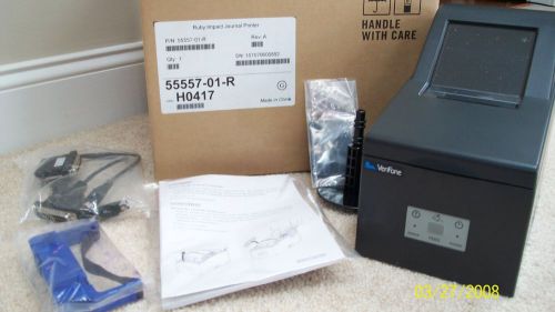 VERIFONE RUBY P-540  IMPACT JOURNAL and THERMAL RECEIPT PRINTER KIT, NIB