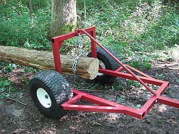 Atv log skidder arch hauler,heavy duty for sale