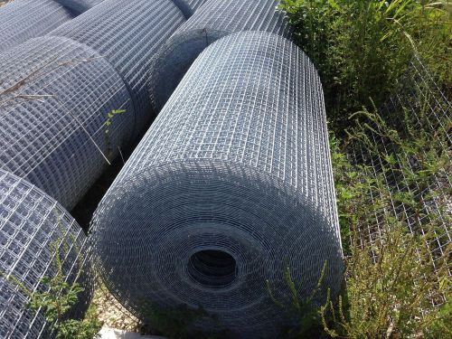 Galvanized 14 Gauge Wire Mesh 48 in, 1&#034; x 1&#034; 100 ft Long Roll