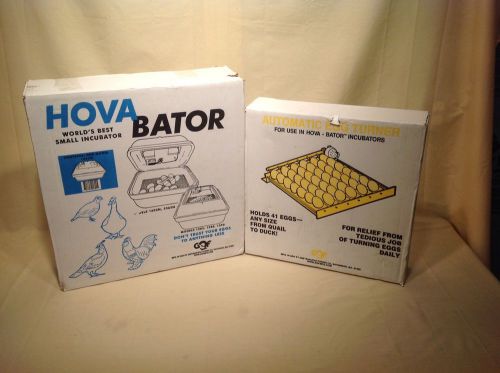 BRAND NEW GQF HOVA-BATOR INCUBATOR 1602N &amp; 1611 EGG TURNER CHICKEN EGGS SALE