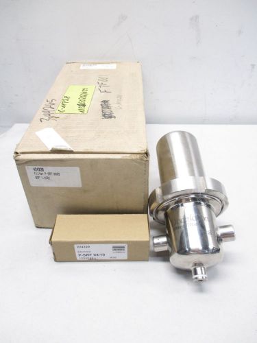 NEW DONALDSON P-EG 0009 ULTRAFILTER STAINLESS 16BAR PNEUMATIC FILTER D417226