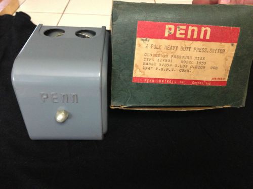 NEW PENN HEAVY DUTY PRESSURE SWITCH/ MODEL # 1050/ 1/4&#034;