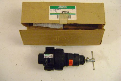 Speedair 6zc25a 1/4&#034; air pressure regulator for sale