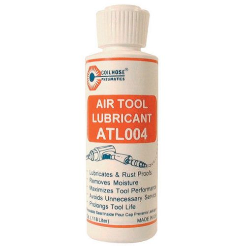 Coilhose Pneumatics ATL004 Air Tool Lubricant - 4 Oz - Box of 12 Bottles - NEW