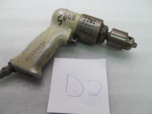 D2- rockwell tools 5000 rpm pneumatic air drill with 1/4&#034; jacobs chuck aircraft for sale