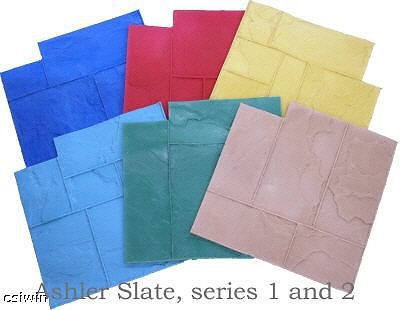 11 pc Notched  Slate Ashler Concrete Stamp