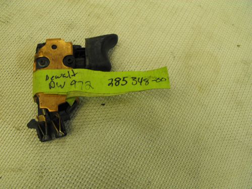 DEWALT BLACK AND DECKER SWITCH 285348-00