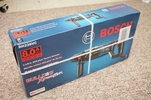 New bosch  bulldog xtreme 1-1/8 inch sds plus rh228vc rotary hammer drill for sale