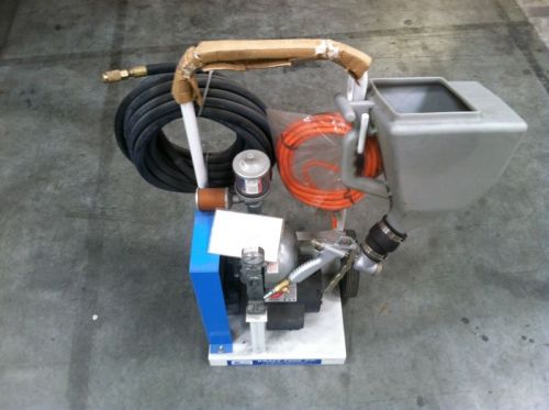 Kraft tool co. hopper gun with compressor for sale