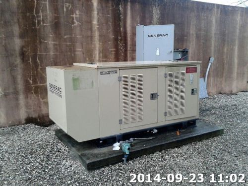 Generac 45KW Generator Single Phase Propane LP Naturgal Gas Engine