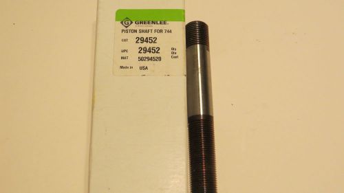 GREENLEE  29452 PISTON SHAFT FOR 744