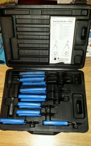 OTC 4512 Stinger Internal And External 8 Piece Snap-Ring Pliers Set