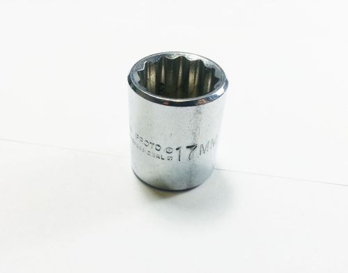 Proto 5217H 17mm Socket  3/8&#034; Drive 6 Point  (N 851)