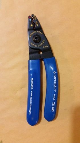 Stride tool imperial ie-165 mini electrical wire crimper new carded made in usa for sale