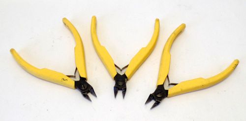 3 Each Lindstrom Small True Flush Cut Dikes Nippers Copper Wire Cutters 8148