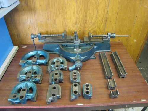 Parker 824 / lakeland 624 manual tube / pipe bender complete w/ dies &amp; tooling for sale