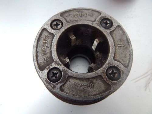 &#034;RIDGID Pipe Threading die holder 1&#034; for # 12-R Ratchet