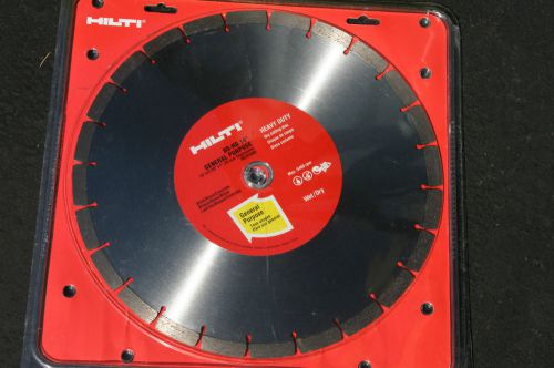 HILTI  DS-HD 14&#034; General Purpose Heavy-Duty Cutting Blade BRICK BLOCK CONCRETE