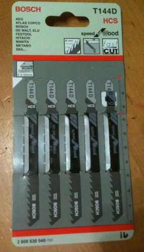 Original BOSCH wood Jigsaw blades also for De Walt Makita Metabo Atlas AEG Skil