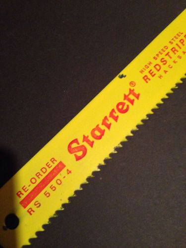 starrett redline hacksaw blade RS550-4