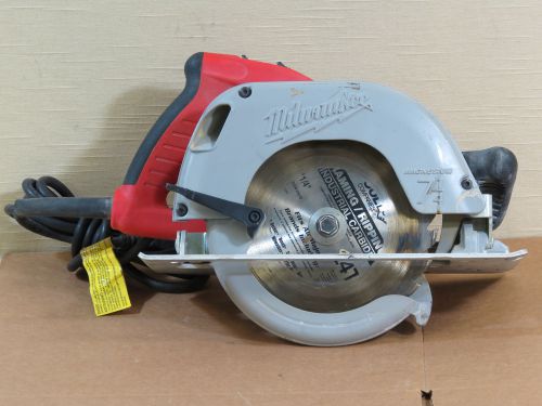 Milwaukee 6390 15 Amp 7-1/4&#034; Circular Saw,Tilt-Lok,Case,184mm,Heavy-Duty,Corded