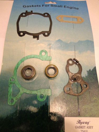 Stihl ts410 &amp; ts420 complete engine gasket set with oil seals for sale
