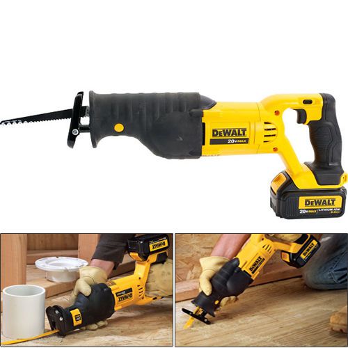 Dewalt dcs380n 18v li-ion xr reciprocating saw body + 1 x4.0ah battery dcb182 for sale