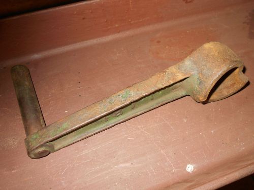 NICE ORIGINAL RARE STARTING CRANK FOR 6 HP CANADIAN LONDON HIT MISS ENGINE