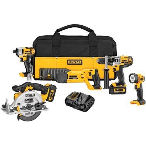 Brand new!!!!!!! dewalt dck590l2 20v max li-ion 5-tool combo kit with bag for sale