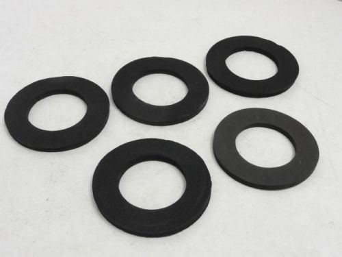 141985 New-No Box, Formax A-242 Lot-5 Foam Washers, 2&#034; ID, 3-1/2&#034; OD, 1/4&#034; T