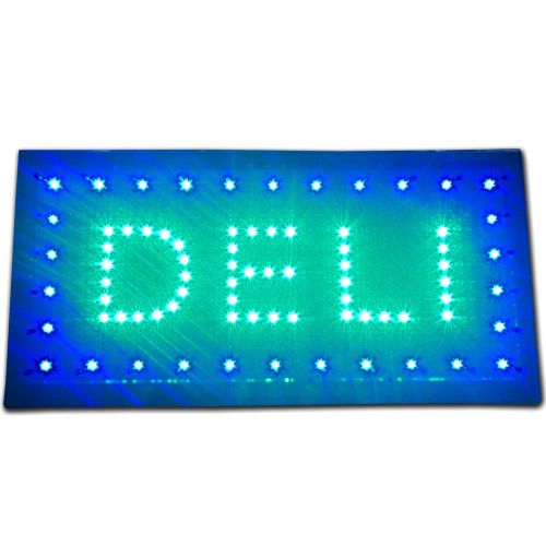 Deli sandwich shop animated led sign light subs bakery cafe neon restaurant open for sale