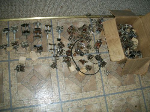 Vtntage Ceramic Ham Radio Test Equipment Rotary Switches - Big Lot!