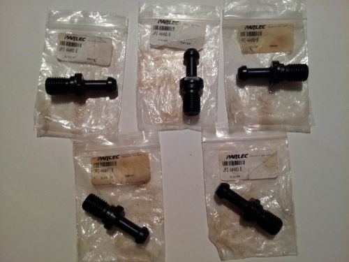 Parlec BT-40 Pull Studs (5) New