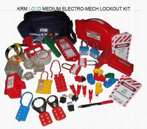 MEDIUM ELECTRO-MECHNICAL LOCKOUT TAGOUT KIT