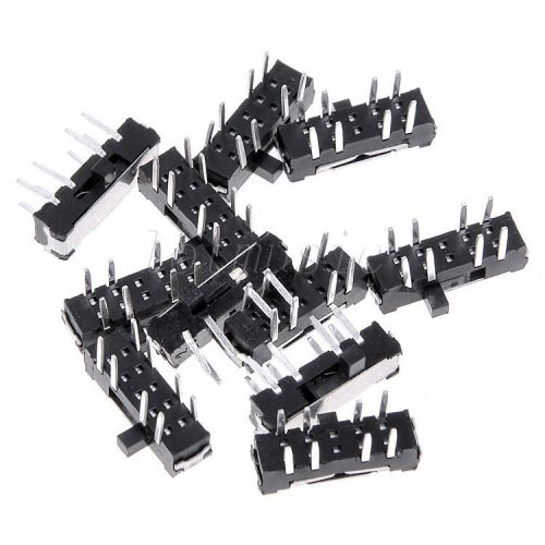 100PCS msk-23D18G2 MINI SLIDE SWITCH 0.3A 6V DC 2P3T