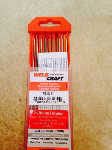 3/32 tungsten electrode Red Tip Weld Craft