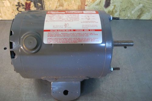 DAYTON 1/4 HP SPLIT PHASE YOKE MOUNTED FAN MOTOR  6K806A  1725 RPM   &#034;BRAND NEW&#034;