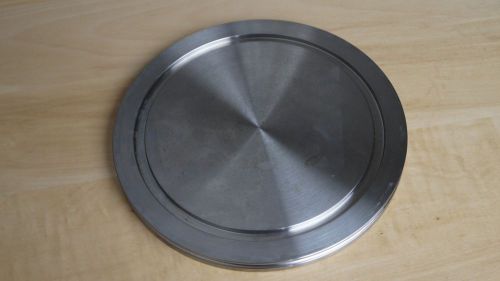 High Vacuum Research Chamber 7&#034; SS Blank Flange Varian Huntington Nor-Cal